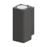 Ledvance Wall Light Urban Vario Aluminium Grey Up & Down 27W 2700lm - 830-840 CCT | IP65 - Dali Dimmable