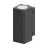 Ledvance Wall Light Urban Vario Aluminium Black Up & Down 27W 2700lm - 830-840 CCT | IP65 - Dali Dimmable