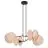 Emibig Pendant Motif Steel Black | Suitable for 4x E27 - Max 15W