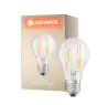 Ledvance  Classic LED E27 Pear Filament Clear 7.5W 1055lm - 827 Extra Warm White | Replaces 75W