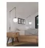 Eglo Pendant Rondo 3 Steel Black | Suitable for E27