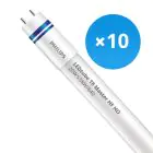 Multipack 10x Philips LED Tube T8 MASTER (HF) High Output 20W 3100lm - 840 Cool White | 150cm - Replaces 58W